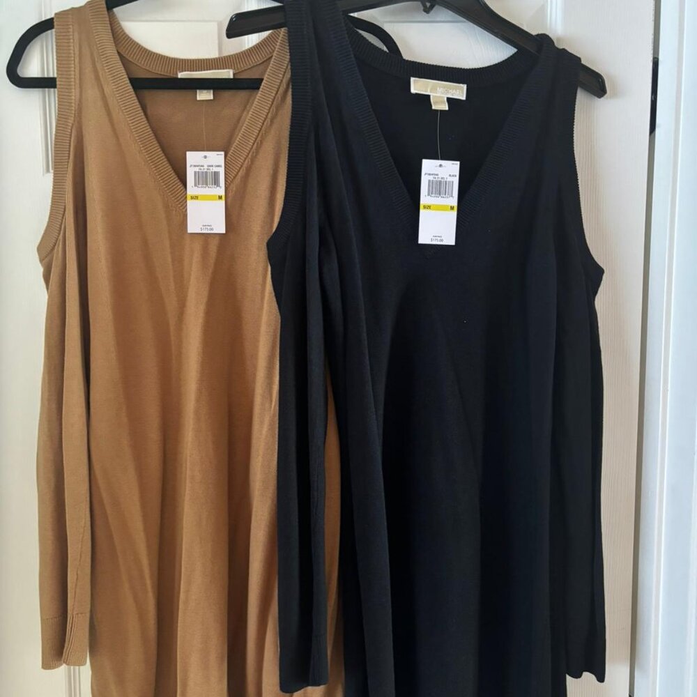 NWT Michael Kors Tan Dress